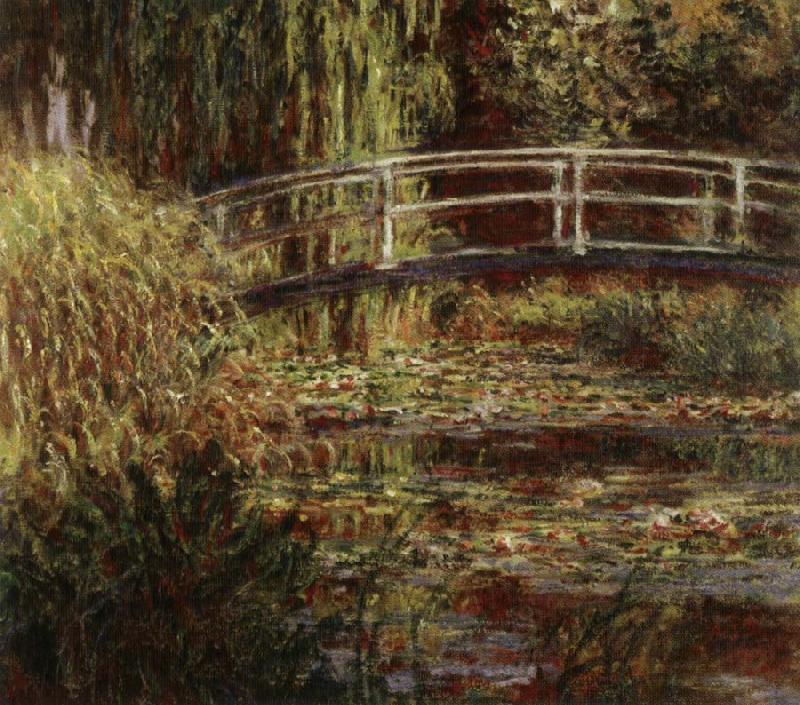 Claude Monet Water Lily Pool,Harmony in Pink